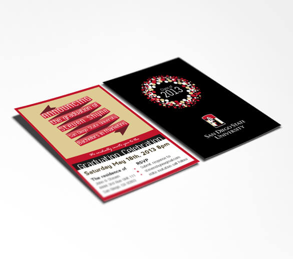 print-design-san-diego-graduation-announcement-flyer-design