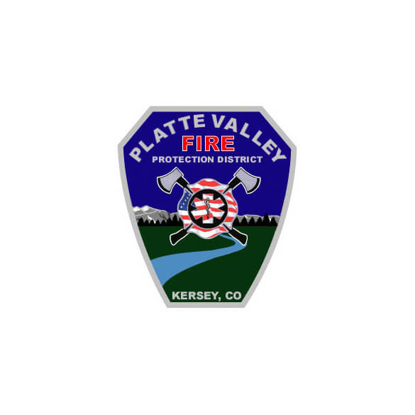 Platte Valley Fire Protection District - Fire Department Patch Design