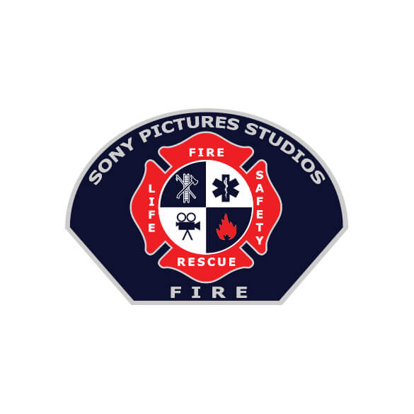 Sony Pictures Studios Fire Department Logo Design