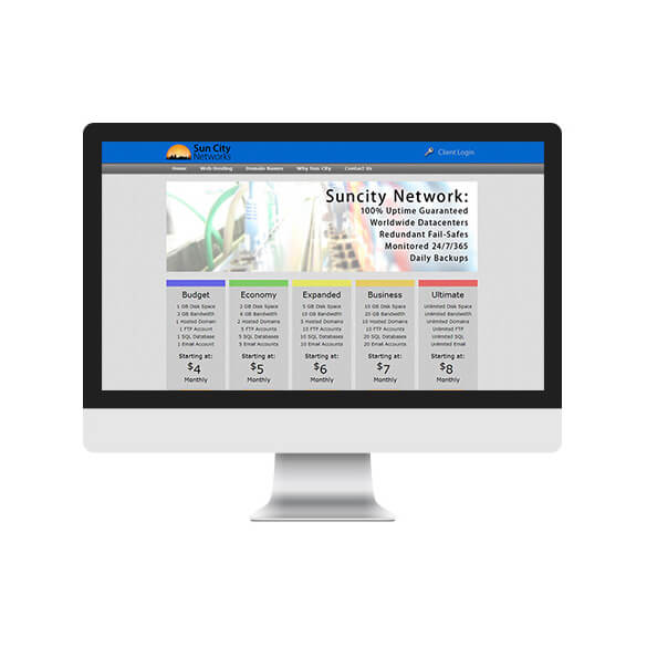 Sun City Networks - San Diego Web Design