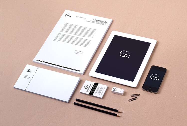 Glitterati Media – Branding Design